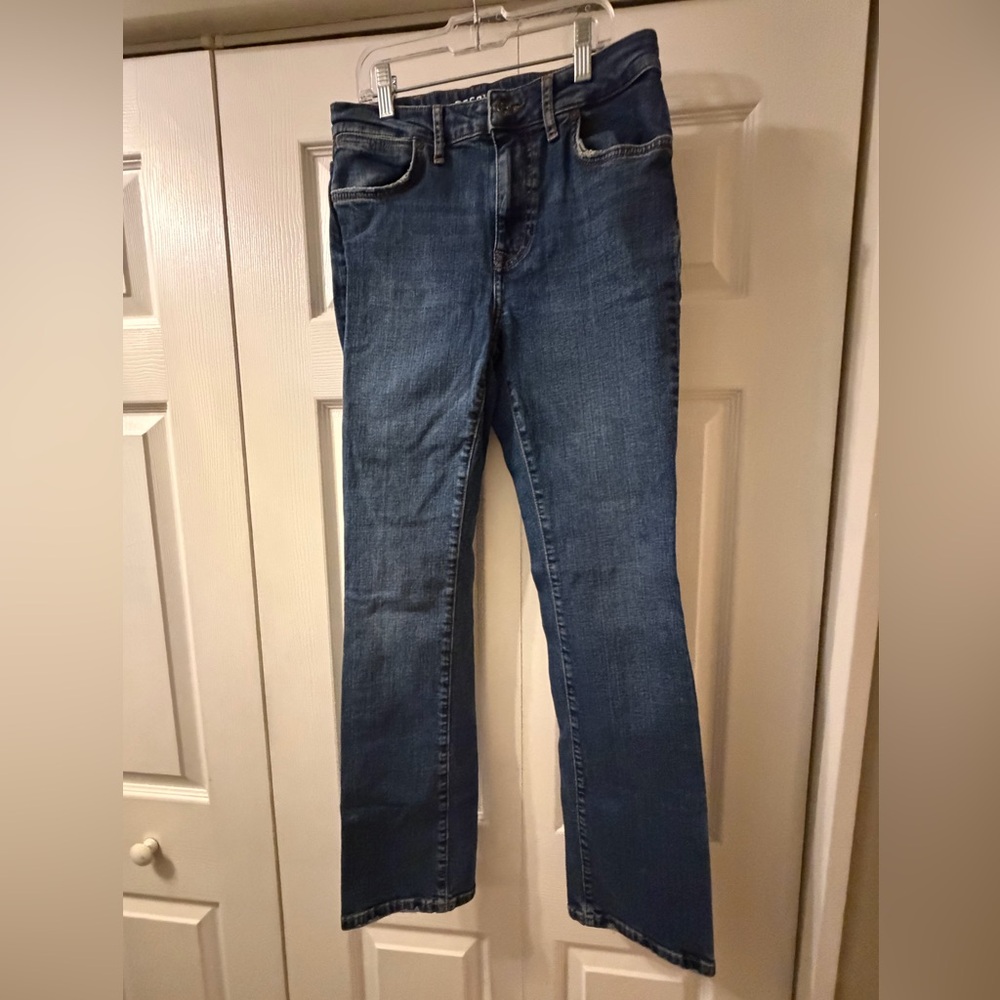 Tecovas Women's High Rise Medium Wash Straight-Leg Jeans Size 25